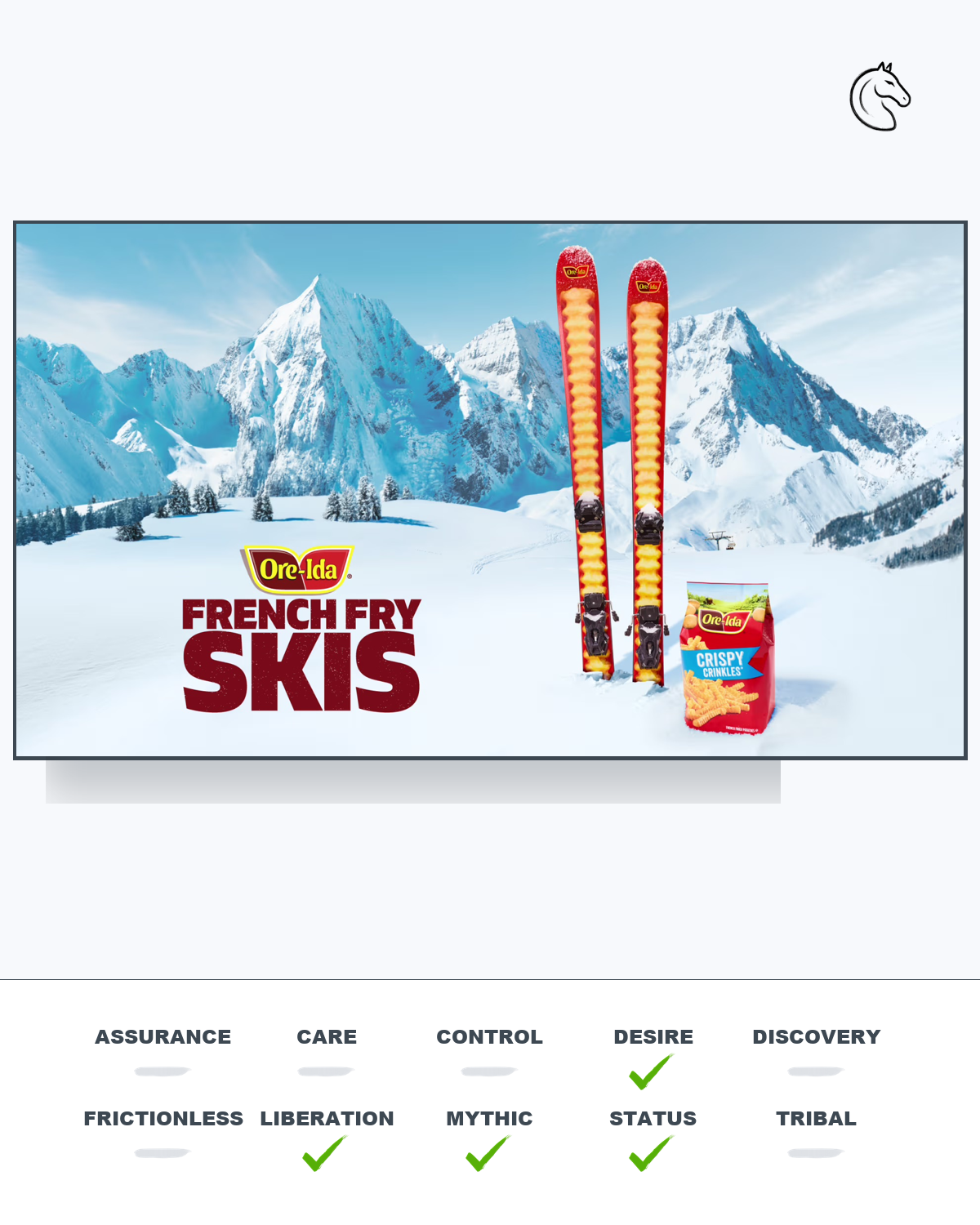 Ore-Ida French Fry Skis