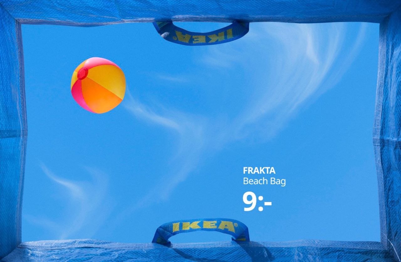 IKEA Frakta Beach Bag